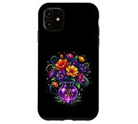 Carcasa para iPhone 11 Flores místicas Beltane Bendiciones May Day Pagan Witchy
