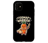 Carcasa para iPhone 11 FODMAP Warrior Diet SII Luchador del síndrome del intestino Irritable