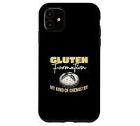 Carcasa para iPhone 11 Formación de Gluten Mi Tipo de química Un científico de Masa Madre