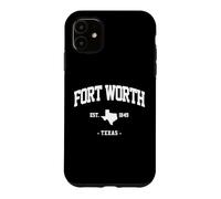 Carcasa para iPhone 11 Fort Worth Texas Ciudad Natal de Texas Fan Fort Worth Texas
