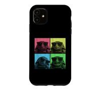 Carcasa para iPhone 11 Fotomatón Eastern Box Turtle Pop Art Divertido para Amantes de Las Tortugas