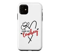 Carcasa para iPhone 11 Found Her Cowboy Bachelorette Party Nashville Cowgirl Bridal