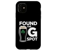 Carcasa para iPhone 11 Found The G Spot Funny St Patricks Day