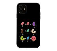 Carcasa para iPhone 11 Fracciones de Dona Humor matemático para Profesores, Estudiantes, niños