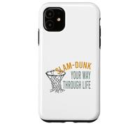 Carcasa para iPhone 11 Frase de Baloncesto para fanático del Baloncesto