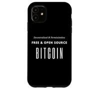 Carcasa para iPhone 11 Free and Open Source Decentralized Blockchain Bitcoin BTC