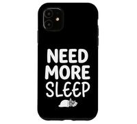Carcasa para iPhone 11 French Bulldog Need More Sleep Frenchie Gifts