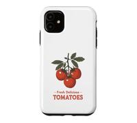 Carcasa para iPhone 11 Fresh Delicious Tomatoes Vintage Garden Lover Farmer Market