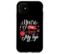 Carcasa para iPhone 11 Fruit Apple Eye Love Romantic Lovely Gift Idea Apple of Eye