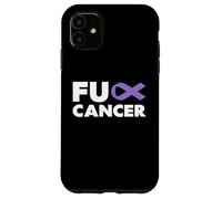 Carcasa para iPhone 11 Fuck Cancer - Camiseta con Texto en alemán Fuck Esophageal Cancer Awareness