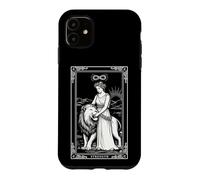 Carcasa para iPhone 11 Fuerza Mayor Arcanos Tarot Cartas Leo Zodiaco Oculto Astrología