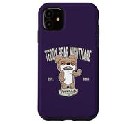 Carcasa para iPhone 11 Fuggler Teddy Bear Nightmare Beige Originals College Sports