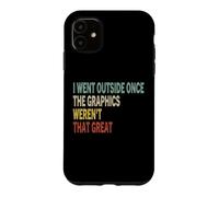 Carcasa para iPhone 11 FUI Fuera una Vez,Los gráficos no Eran Tan Grandes Vendimia