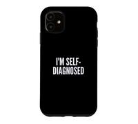 Carcasa para iPhone 11 Fun I'm Self-Diagnosed Therapy Joke