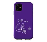 Carcasa para iPhone 11 Funny Aesthetic Mindfulness Cottagecore Autocuidado Rana