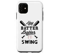 Carcasa para iPhone 11 Funny Baseball Batter Batter Swing Hey Game Day Baseball Mom