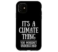Carcasa para iPhone 11 Funny Climate Politics Activist Planet Future Progressive