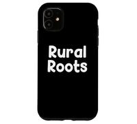 Carcasa para iPhone 11 Funny Country Life Design Rural Roots Outdoor Mindset