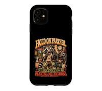 Carcasa para iPhone 11 Funny Hold On Partner The Espresso Is Making Me Ansiious