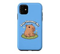Carcasa para iPhone 11 Funny Kids Kawaii Meme Chill Rage Consumes Me Capybara Vibes