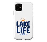 Carcasa para iPhone 11 Funny Lake Lover Summer Vacation Quote Lake Life