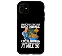Carcasa para iPhone 11 Funny Marathon Runner Carbo Loading Mile 20 Joke