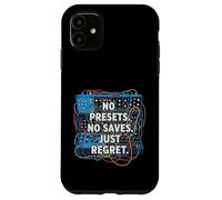 Carcasa para iPhone 11 Funny Modular Synthesizer Eurorack Patch Cable