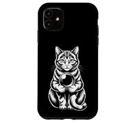 Carcasa para iPhone 11 Funny Mystic Cat - Bola de Cristal adivinación