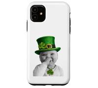 Carcasa para iPhone 11 Funny Niche Baby Gen z Meme Giggling AI Laughing St. Patrick