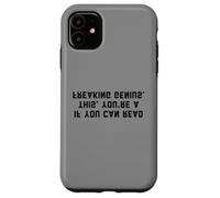 Carcasa para iPhone 11 Funny Optical Illusion Genius Design