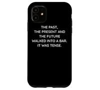 Carcasa para iPhone 11 Funny Pun Language Joke Grammar Geek, Linguist Humor