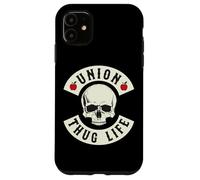 Carcasa para iPhone 11 Funny Red For Ed Union Thug Retro SpEd Teacher Appreciation