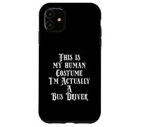 Carcasa para iPhone 11 Funny School or City Bus Driver Costume For Bus Driving Gift