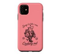 Carcasa para iPhone 11 Funny Shark Sorry Was Cashing out Casino Ganador Humor