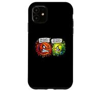 Carcasa para iPhone 11 Funny She Loves Me More Basketball Vs Tennis