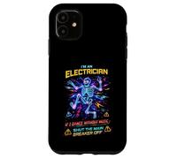 Carcasa para iPhone 11 Funny Shut The Main Breaker Off Electrician Humor
