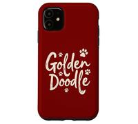 Carcasa para iPhone 11 Funny The Dood Goldendoodle - Doodle Mom & Dood Dad