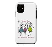 Carcasa para iPhone 11 Funny Women Golf Fairway Divas Vinimos, vimos, Clubes