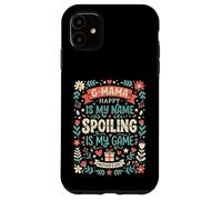 Carcasa para iPhone 11 G-Mama Spoiling Is My Game Funny Grandma Mother's Day