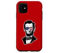 Carcasa para iPhone 11 Gafas de Sol Abraham Lincoln USA