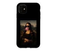 Carcasa para iPhone 11 Gafas de Sol Mona Lisa Bubblegum