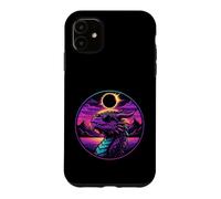 Carcasa para iPhone 11 Gafas de Sol Vaporwave Dragon Eclipse Solar