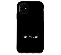 Carcasa para iPhone 11 Gambito de la Reina del Ajedrez 1.d4 d5 2.c4