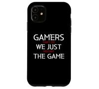 Carcasa para iPhone 11 Gamers Can't Die We Just Restart The Game Funny Gaming Meme
