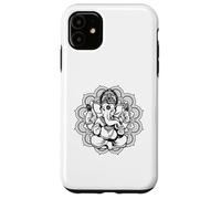 Carcasa para iPhone 11 Ganesha Mandala Hindú Dios Hinduismo Yoga Regalo