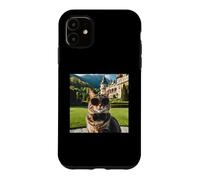 Carcasa para iPhone 11 Gato en el Castillo de Peles