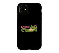 Carcasa para iPhone 11 Gator Alligator Sunglasses Student Último día de Clases después