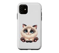 Carcasa para iPhone 11 Gatos súper Lindos Gatitos Amo a mi Gato Gato bebé