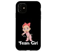 Carcasa para iPhone 11 Gender Reveal Party Team Girl Cute Flossing Baby Floss Gift
