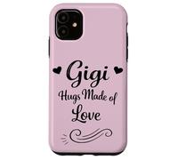 Carcasa para iPhone 11 Gigi Hugs Made of Love - Retro Orgullosa Familia Abuela